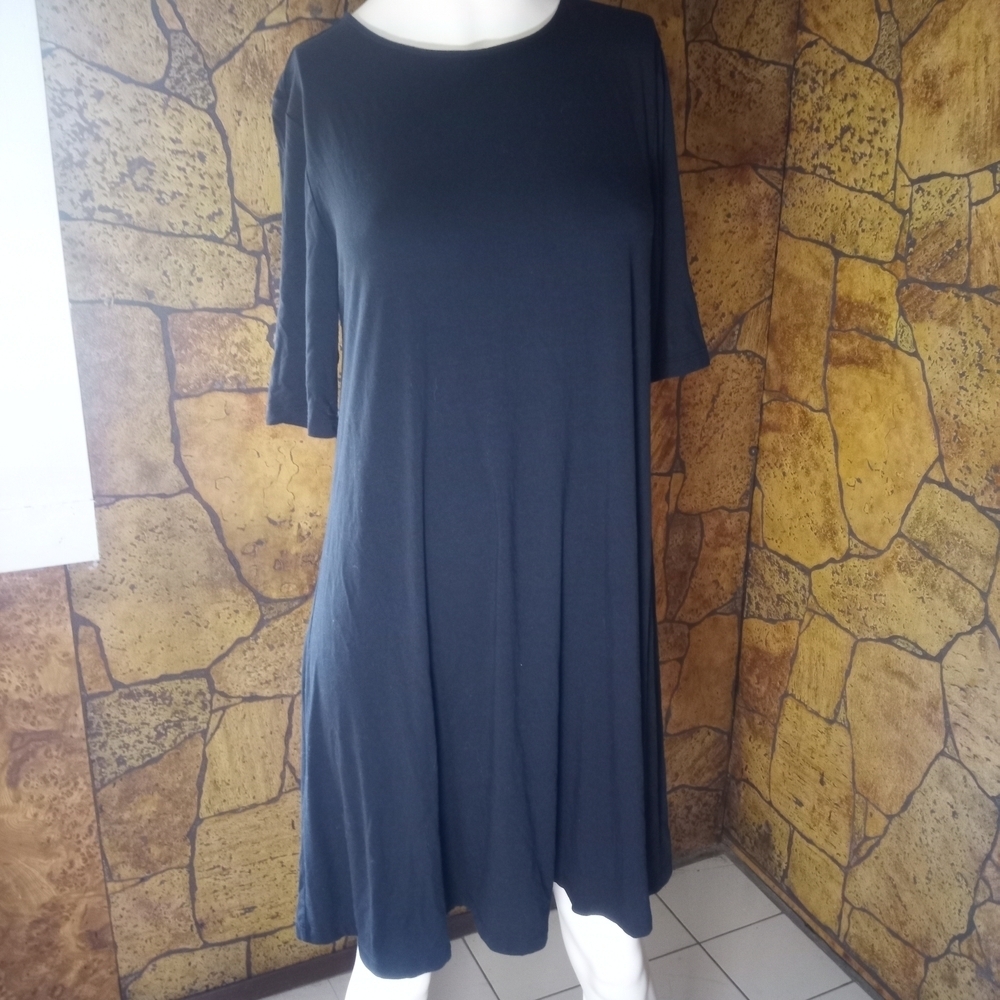 Old Navy Black Long Sleeve Dress